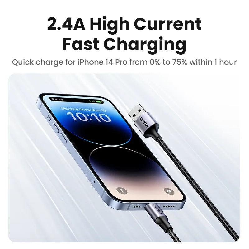 Cable de Lightning a USB (1 m.)