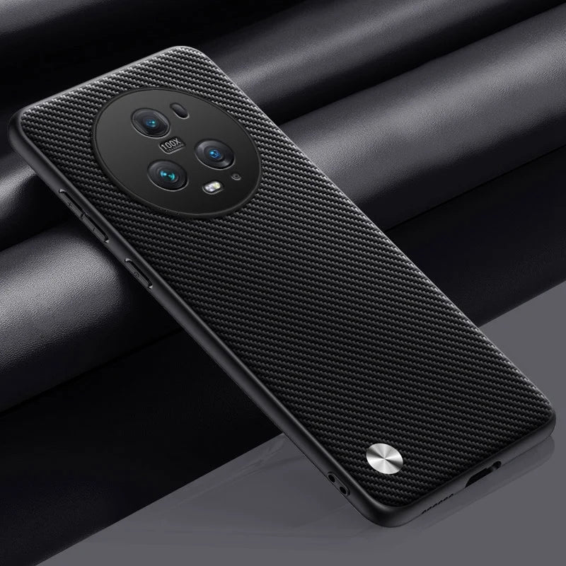 Carcasas Honor Magic5 Pro Cuero Sintético