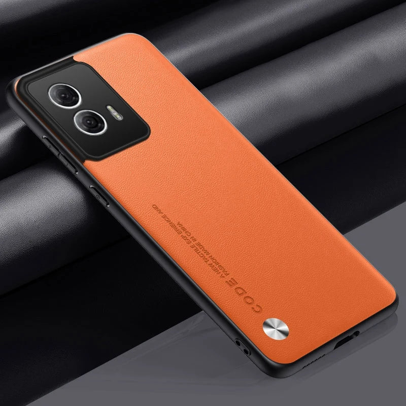 Carcasas Motorola Moto G85 Cuero Sintético