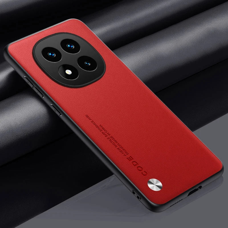 Carcasas Poco X7 Cuero Sintético