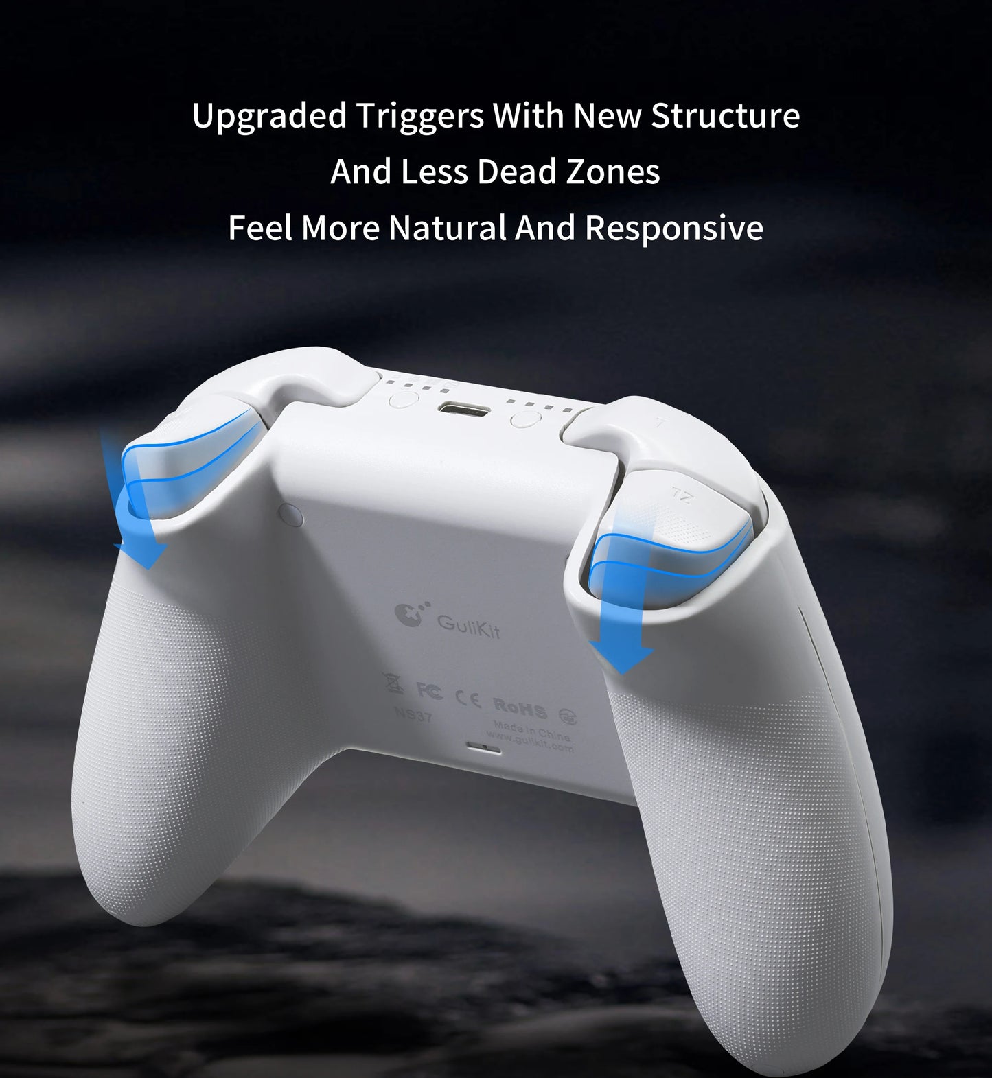 Control para Nintendo Switch / Andorid / iOS / PC - Gulikit KK3 (Con Efecto Hall)