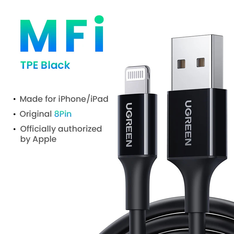 Cable de Lightning a USB (1 m.)