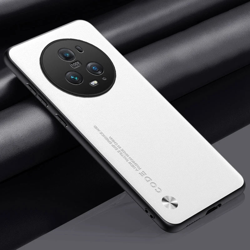 Carcasas Honor Magic5 Pro Cuero Sintético