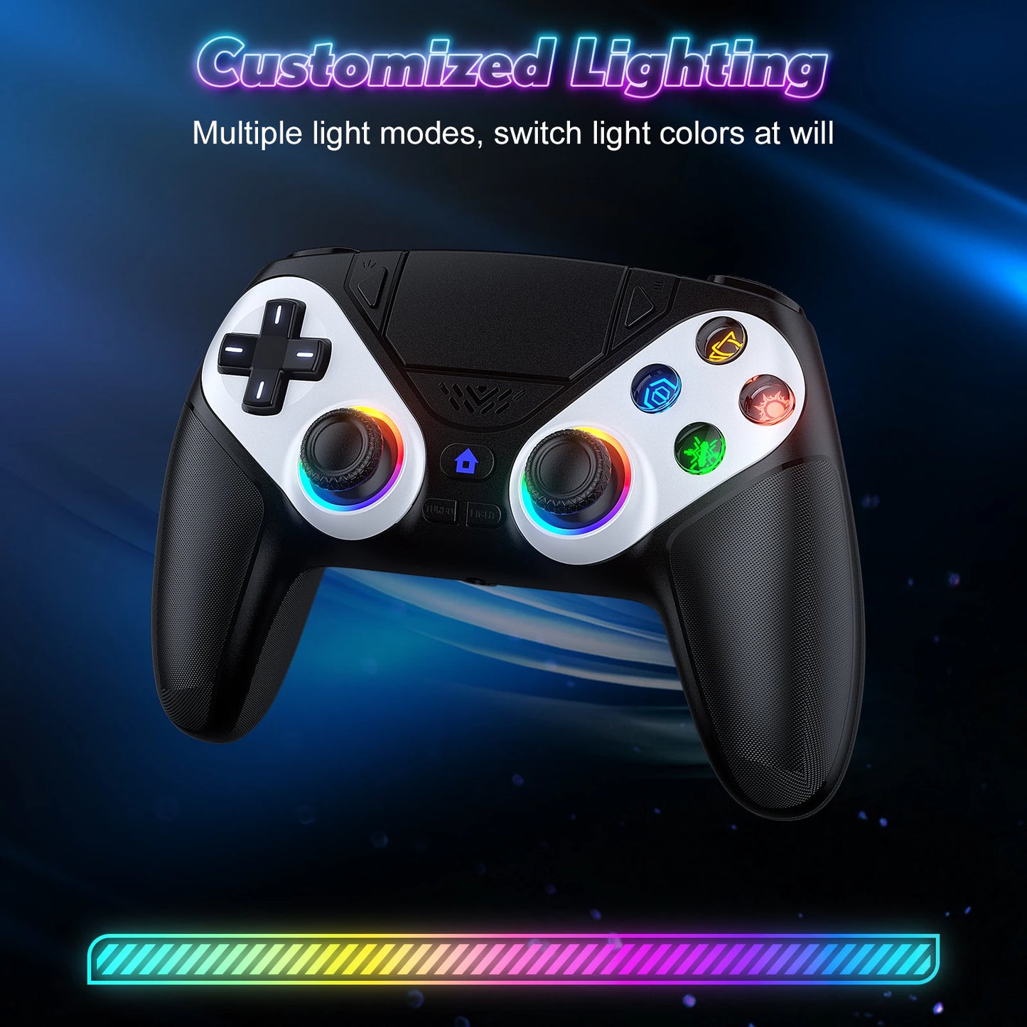 Control para Playstation 5 / PC - Gamrombo (Con Efecto Hall)