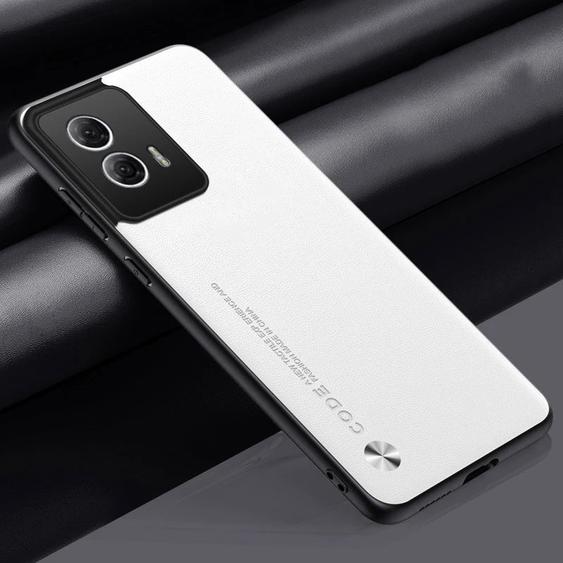 Carcasas Motorola Moto G85 Cuero Sintético