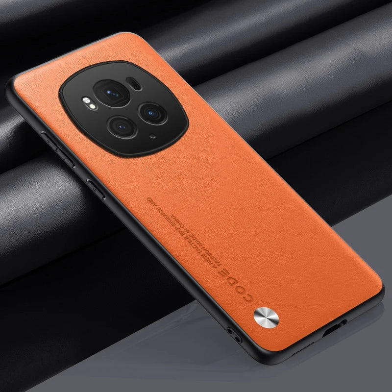 Carcasas Honor Magic6 Pro Cuero Sintético