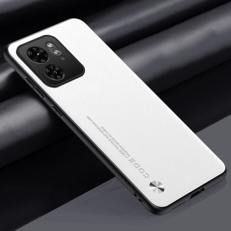 Carcasas Motorola Edge 40 Neo Cuero Sintético
