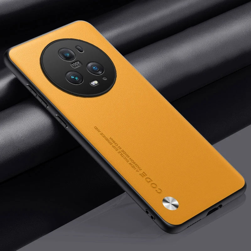 Carcasas Honor Magic5 Pro Cuero Sintético