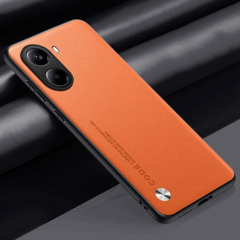 Carcasas Poco X7 Pro Cuero Sintético