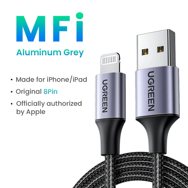 Cable de Lightning a USB (1 m.)