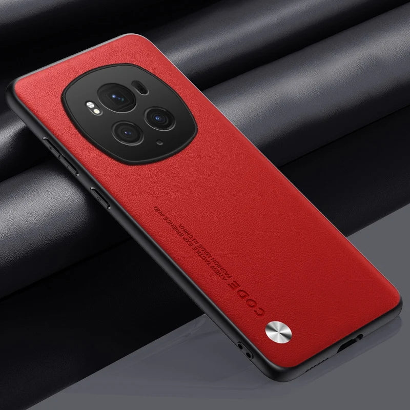 Carcasas Honor Magic6 Pro Cuero Sintético