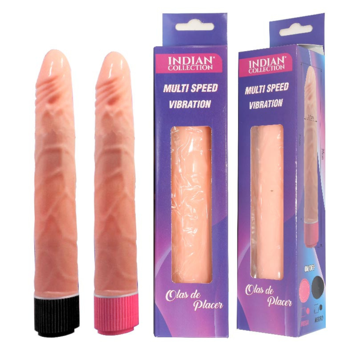Vibrador Recargable con Sensación Real