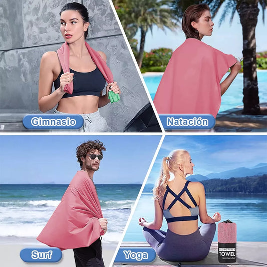 Set de Toallas de Microfibra (3 tamaños)