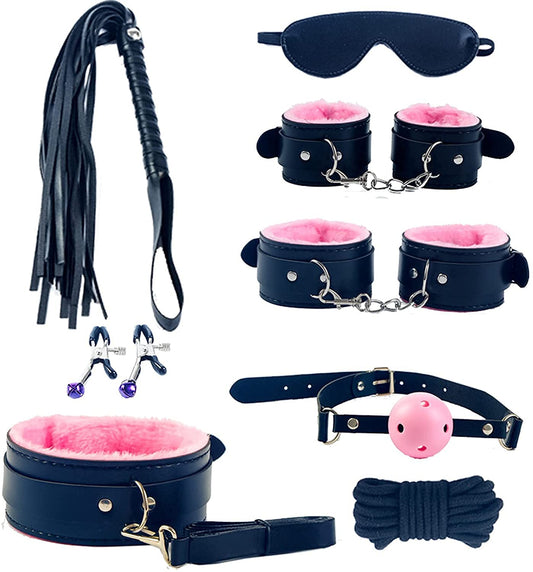 Kit BDSM de Sumisión – 8 piezas