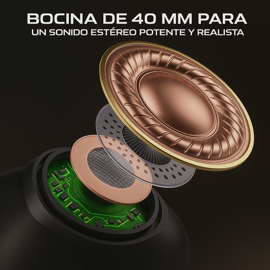 Audífonos Gamer Onikuma K19 con Micrófono y Luz LED RGB