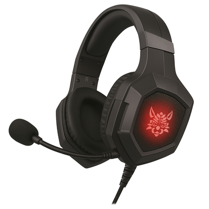Audífonos Gamer Onikuma K19 con Micrófono y Luz LED RGB