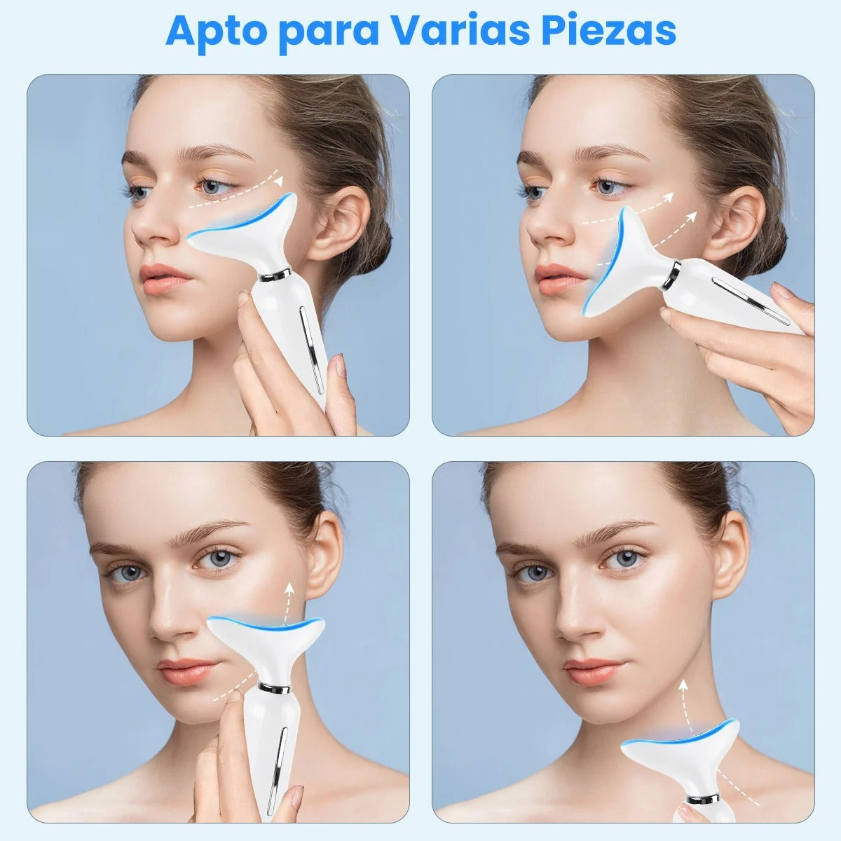 Masajeador Facial Reductor De Papada Cuello Antiarrugas