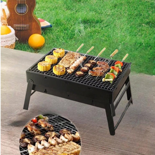 Parrilla De Carbón Portátil Plegable