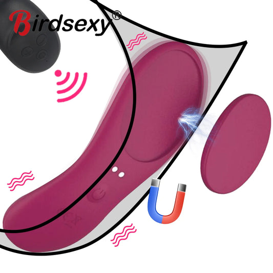 Calzón Vibrador con Control Remoto  - Magnético