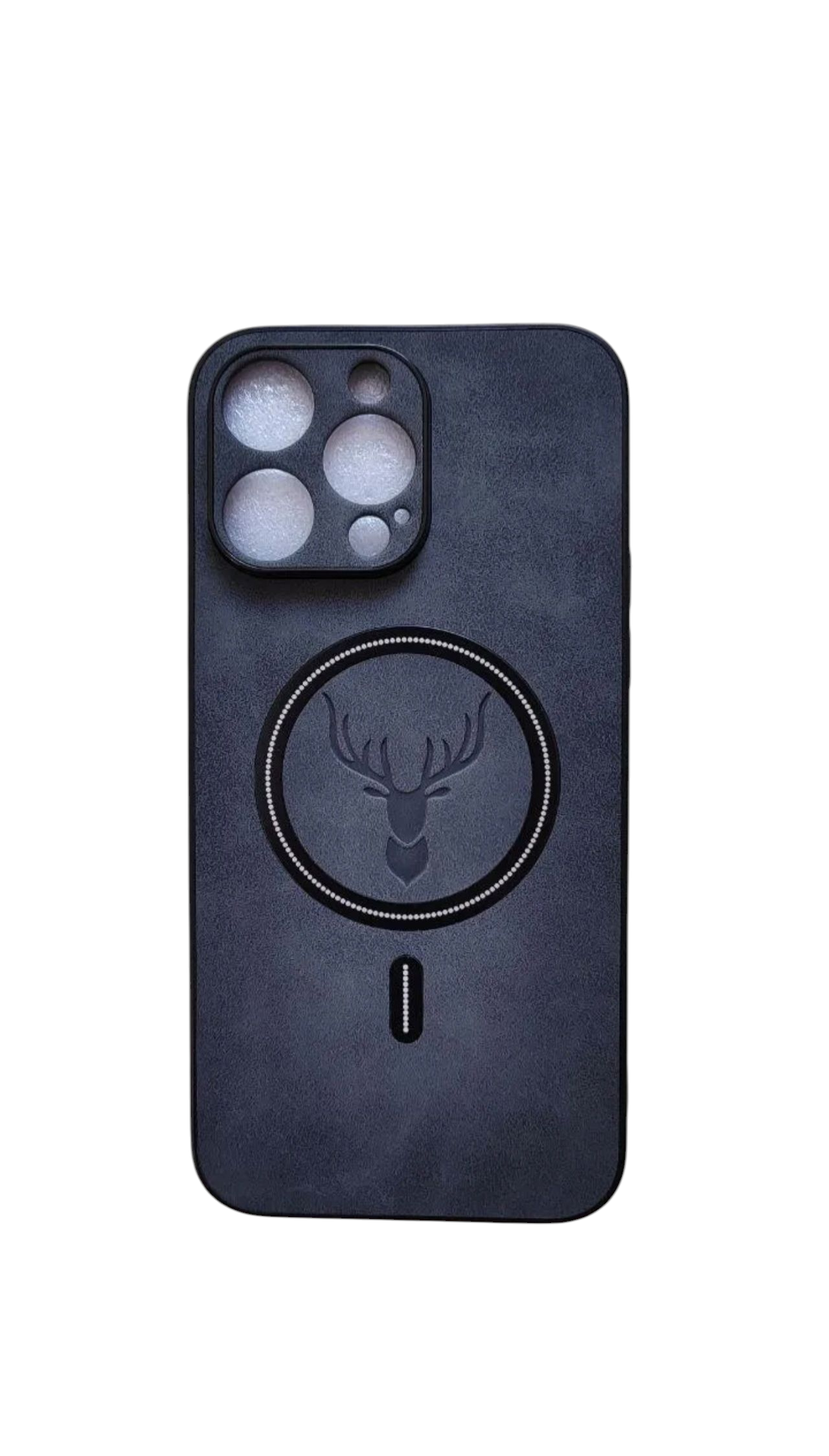 Carcasas iPhone 13, 14, 15, 16 y 17 (Plus, Air, Pro, Pro Max) Cuero Sintético MagSafe