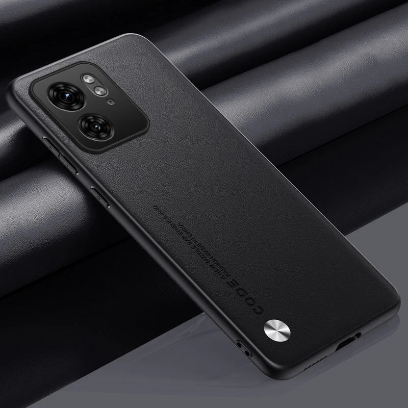 Carcasas Motorola Edge 40 Neo Cuero Sintético