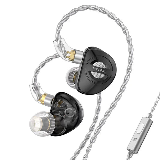Audífonos TRN MT4 Pro HXBB 2DD (Conector Tradicional 3.5 mm)
