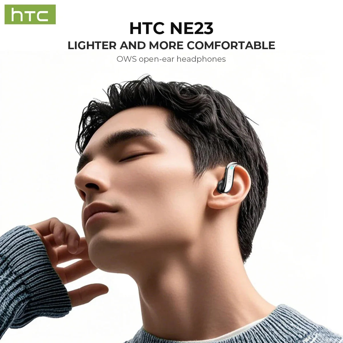 Audífonos HTC NE23 con Traductor IA (Hasta 134 Idiomas)