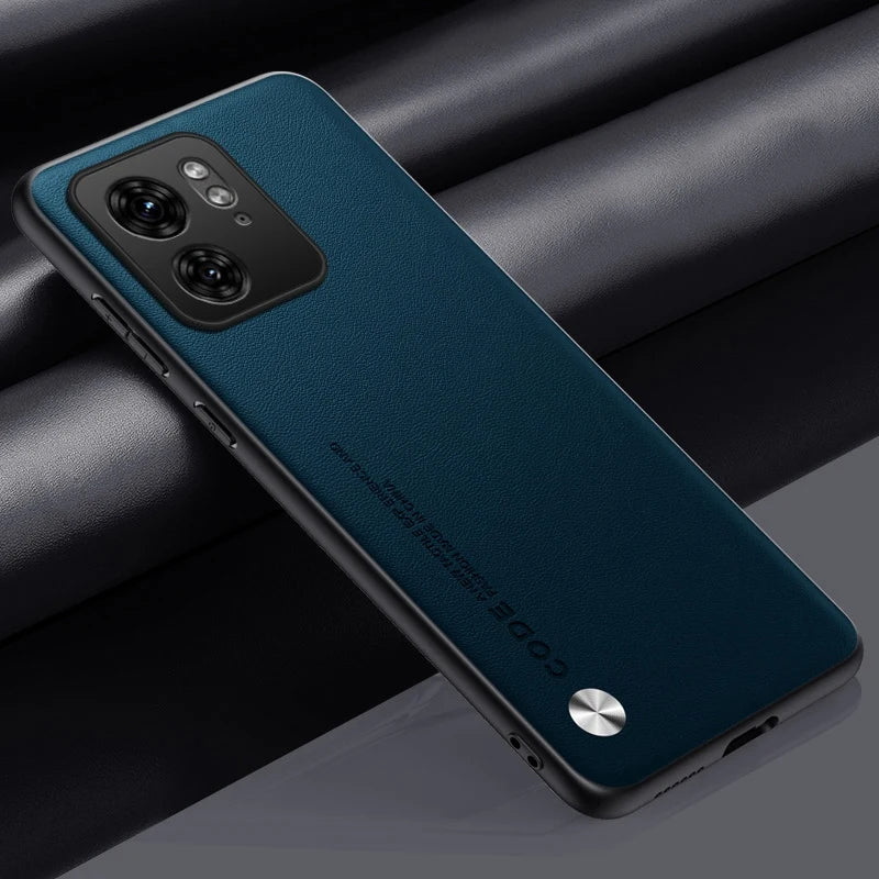 Carcasas Motorola Edge 40 Neo Cuero Sintético