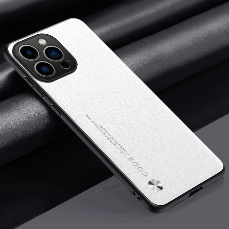 Carcasas iPhone 11 y 12 (Pro, Pro Max) Cuero Sintético