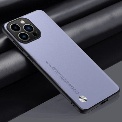 Carcasas iPhone 15 y 16 (Plus, Pro, Pro Max) Cuero Sintético