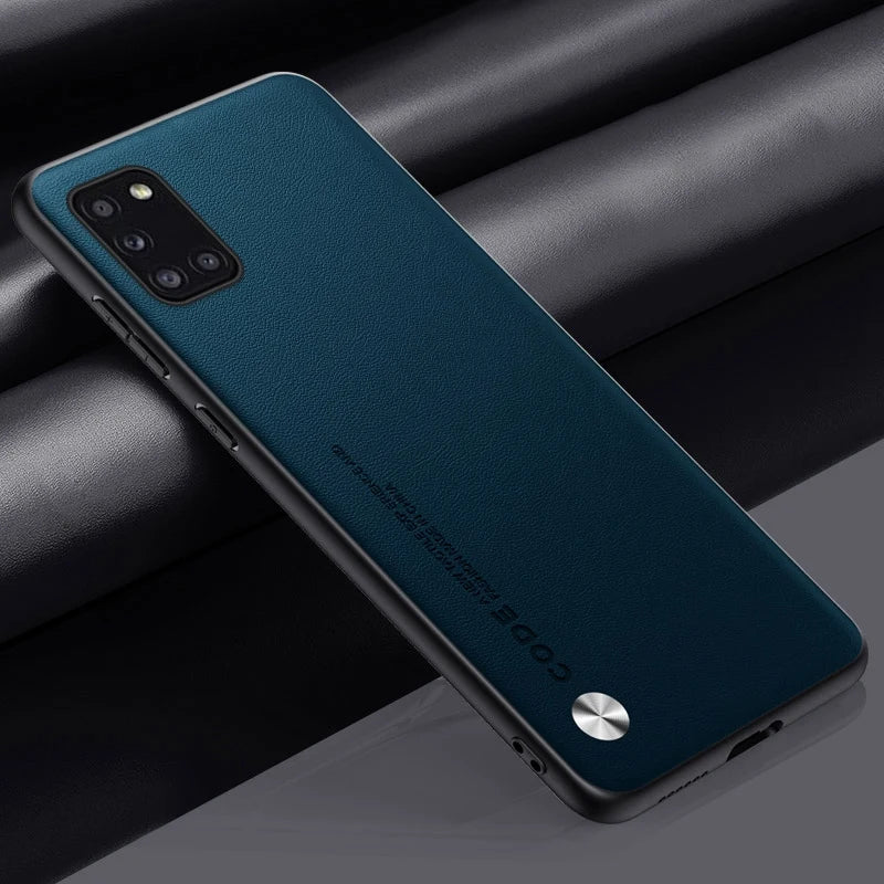 Carcasas Samsung Galaxy A31 Cuero Sintético
