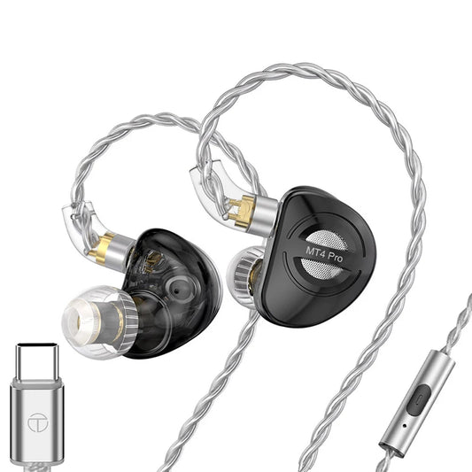 Audífonos TRN MT4 Pro HXBB 2DD (Conector USB-C)