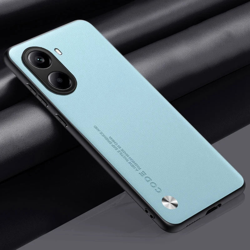 Carcasas Poco X7 Pro Cuero Sintético