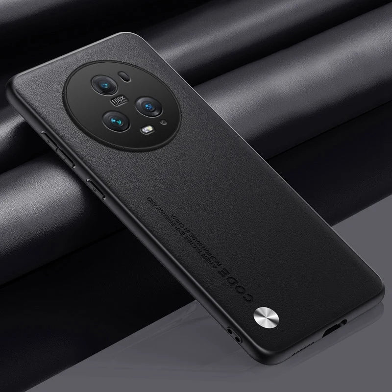 Carcasas Honor Magic5 Pro Cuero Sintético
