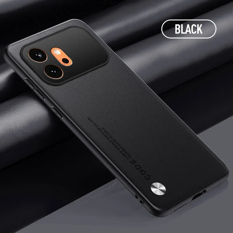 Carcasas Honor 600 Cuero Sintético