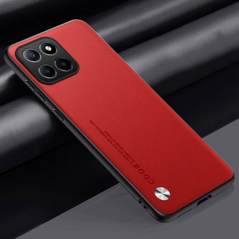 Carcasas Honor X8c Cuero Sintético
