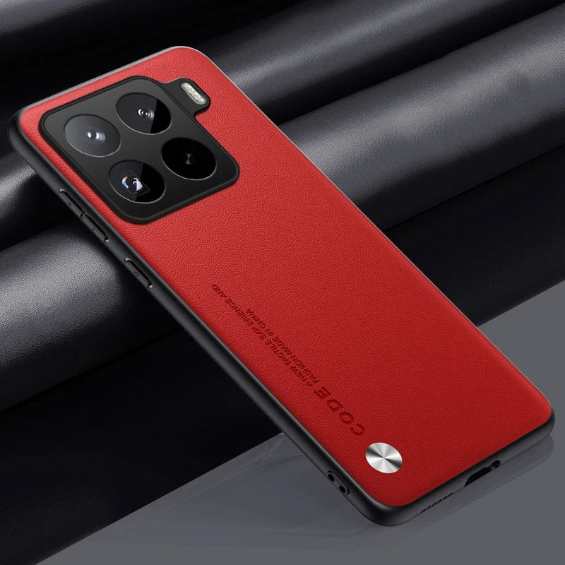 Carcasas Xiaomi 15 Cuero Sintético