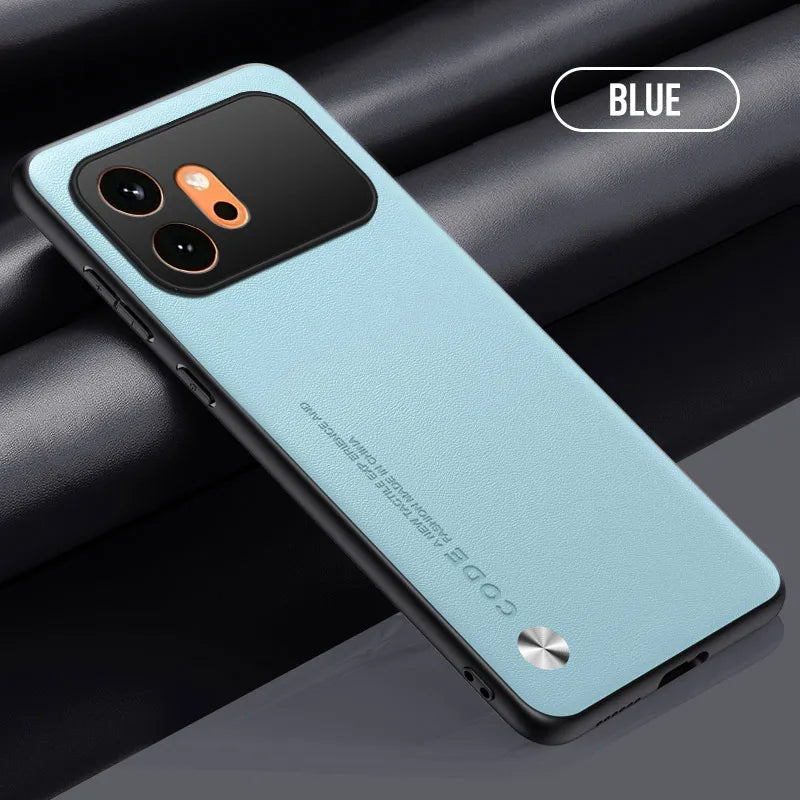 Carcasas Honor 600 Cuero Sintético