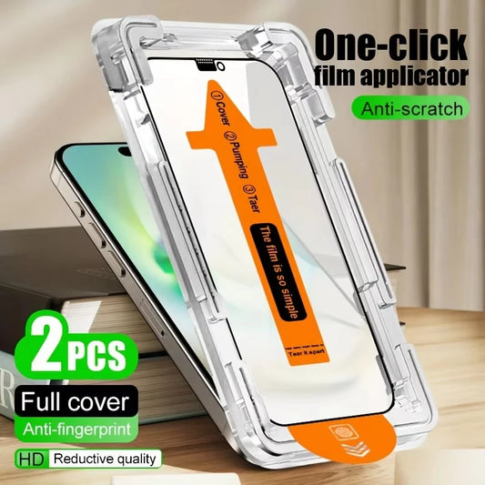 2 Protectores de Pantalla para Samsung Galaxy A - Vidrio Templado