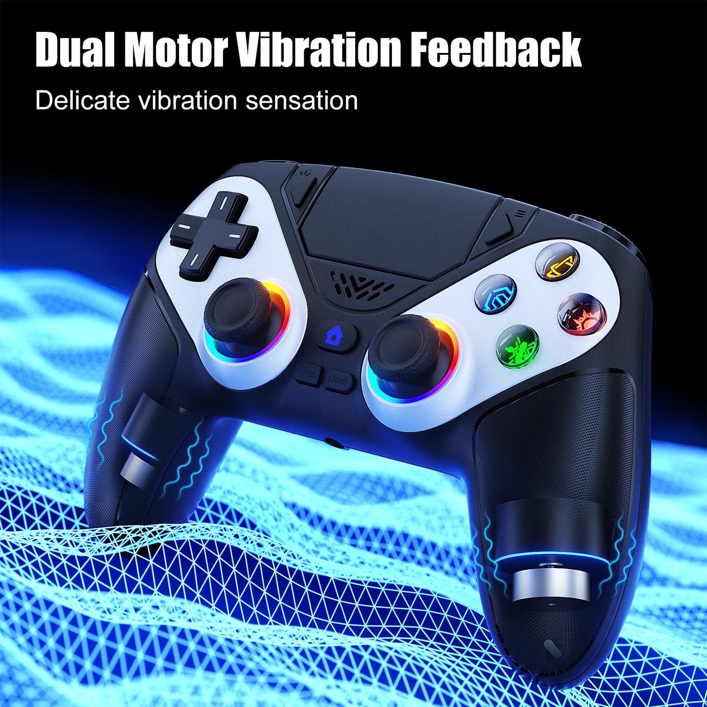 Control para Playstation 5 / PC - Gamrombo (Con Efecto Hall)