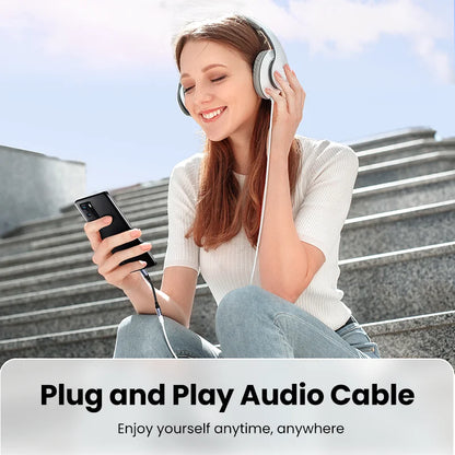 Adaptador Audio USB-C a 3.5mm UGREEN (Compatibles con todas las marcas y dispositivos)