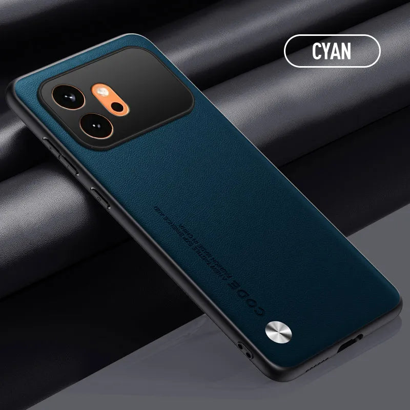 Carcasas Honor 600 Cuero Sintético