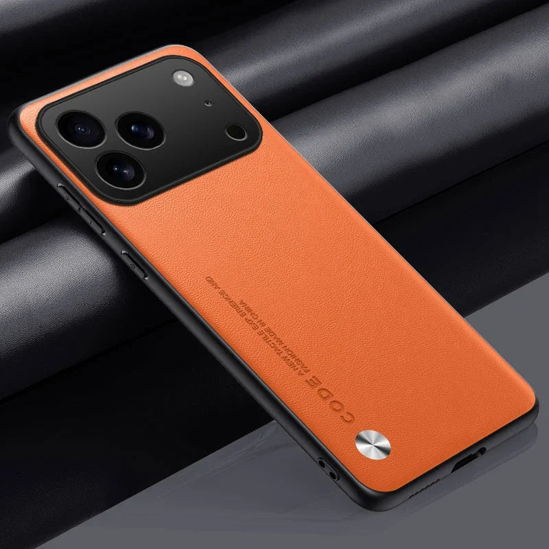 Carcasas iPhone 17 (Air, Pro, Pro Max) Cuero Sintético