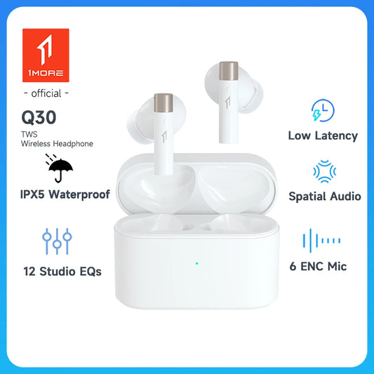 Audífonos 1MORE PistonBuds Pro Q30 (Conexión Doble)
