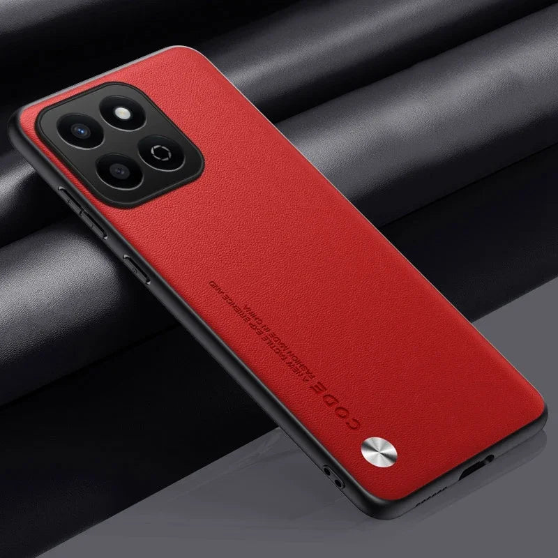 Carcasas Honor X7c Cuero Sintético