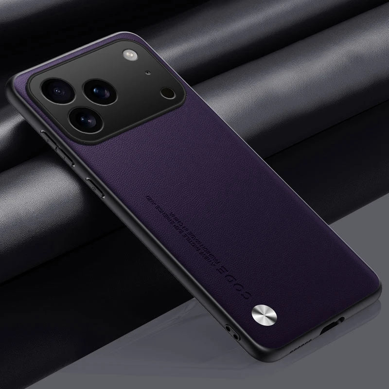 Carcasas iPhone 17 (Air, Pro, Pro Max) Cuero Sintético