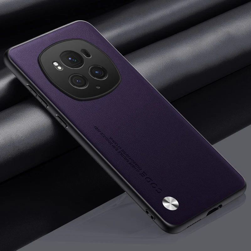 Carcasas Honor Magic6 Pro Cuero Sintético