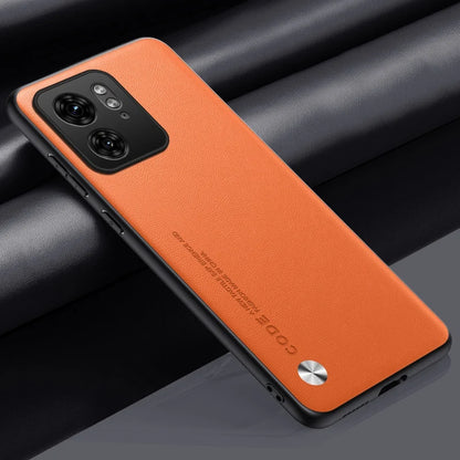 Carcasas Motorola Edge 40 Neo Cuero Sintético