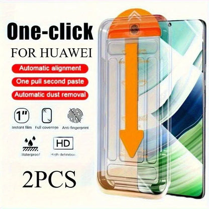 2 Protectores de Pantalla para Huawei Serie Pura - Vidrio Templado