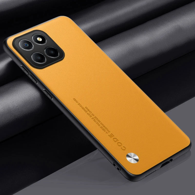 Carcasas Honor X8c Cuero Sintético